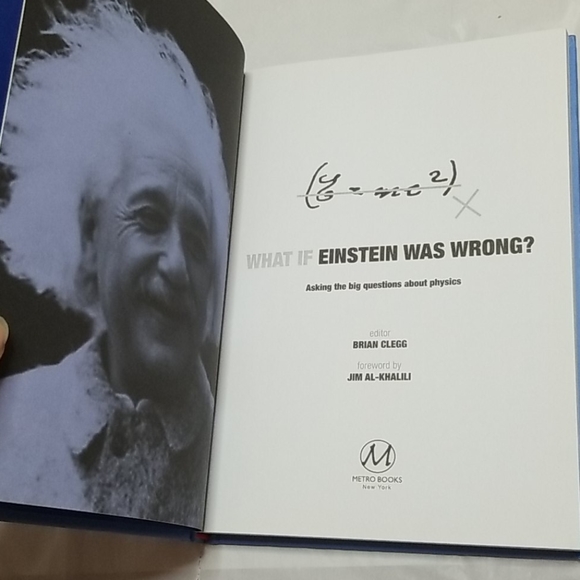 "What If Eistein Was Wrong?" Book NWT - Picture 6 of 7